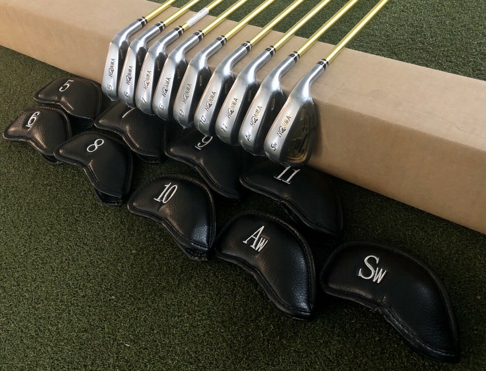 New Honma Beres IS-03 Art Keisho Series 3 Star 5-11/AW/SW 9 Piece
