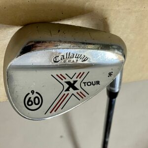 RH Used Callaway X-Tour Forged Chrome Wedge 60*-9 Wedge Flex Steel Golf Club