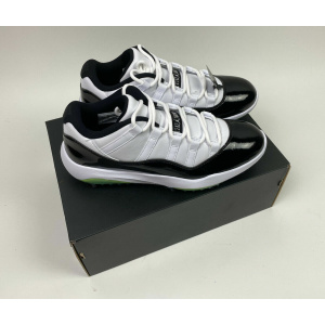 Rare Brand New Nike Jordan XI Concord Men's Golf Shoes Size 10 White/Black-Volt