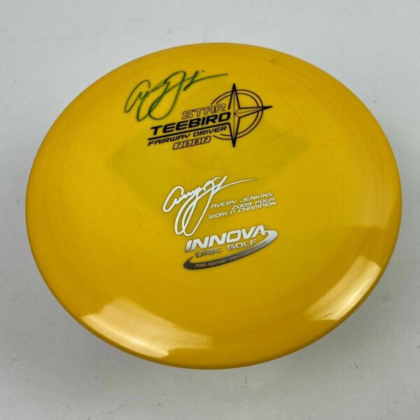 SIGNED INNOVA Avery Jenkins PDGA Star Teebird Fairway Driver 175g Disc Golf RARE