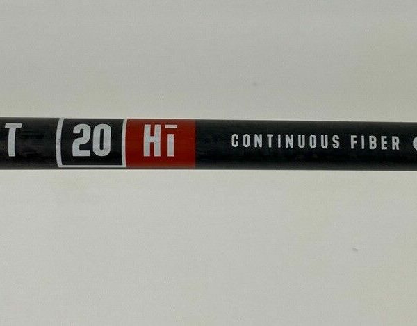 TPT Golf 20 Hi Continuous Fiber Driver Graphite Golf Shaft 44.75" .335 Tip