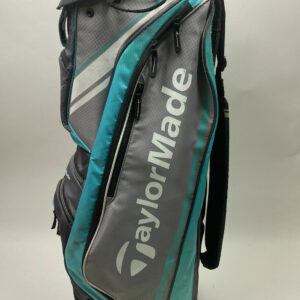 TaylorMade San Clemente Cart Carry Golf Bag -Turquoise/Black/Gray Ships Free