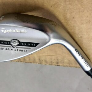 TaylorMade TP R Series EF Spin Groove Satin Wedge 60*-07 Regular Flex Steel Golf