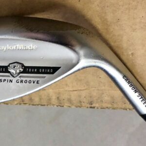 TaylorMade TP R Series EF Spin Groove Satin Wedge 60*-07 Regular Flex Steel Golf