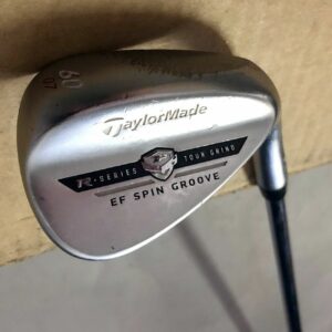 TaylorMade TP R Series EF Spin Groove Satin Wedge 60*-07 Regular Flex Steel Golf