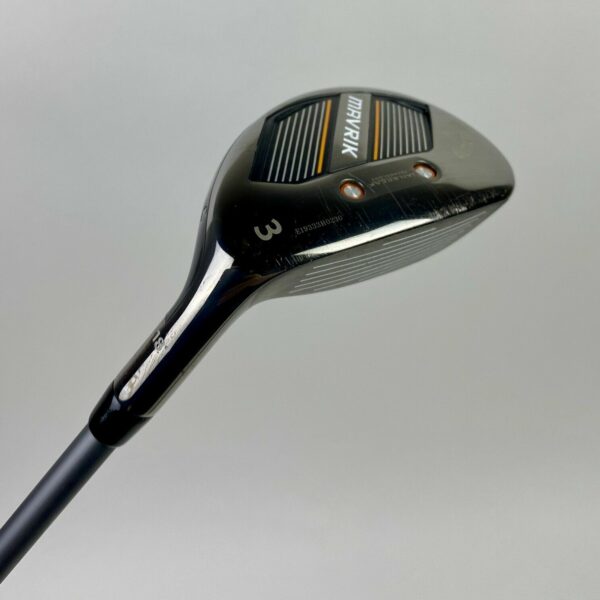 Used RH Callaway Mavrik 3 Hybrid 18* Catalyst 75g 6.0 Stiff Graphite Golf Club