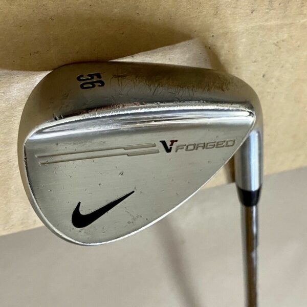 Used RH Nike VR Forged L Bounce Wedge 56* S400 Stiff Flex Steel Golf Club