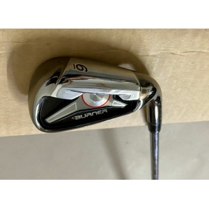 Used Right Handed TaylorMade Burner '09 6 Iron Stiff Flex Steel Golf Club