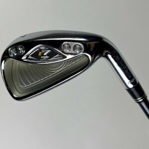 Used Right Handed TaylorMade r7 rac cgb MAX 7 Iron 55g Senior Flex Graphite Golf