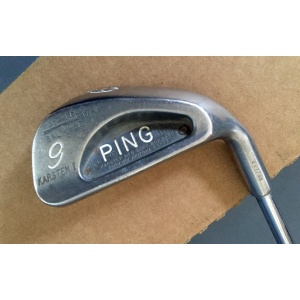Vintage Ping Karsten I Toe-Heel Balance 17-4 9 Iron Stiff Flex Steel Golf Club