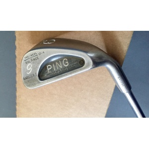 Vintage Ping Karsten I Toe-Heel Balance 17-4 9 Iron Stiff Flex Steel Golf Club