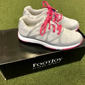 Brand New In Box FootJoy Leisure Women's Spikeless Golf Shoe Size 5.5M Grey/Pink