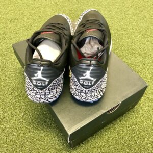Brand New In Box Nike Jordan ADG Men's Golf Shoes Size 9 Black/Fire Red-White