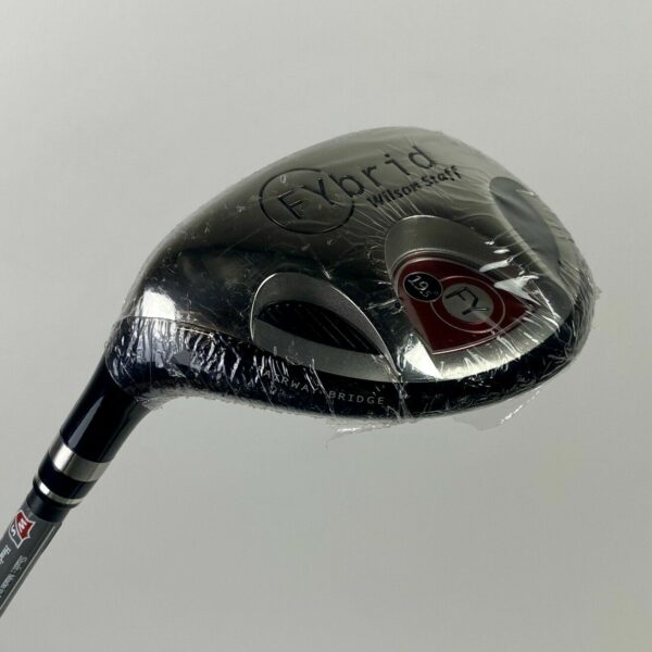LH New Wilson FYBRID Fairway Hybrid 19.5* 68g Stiff Flex Graphite Golf Club