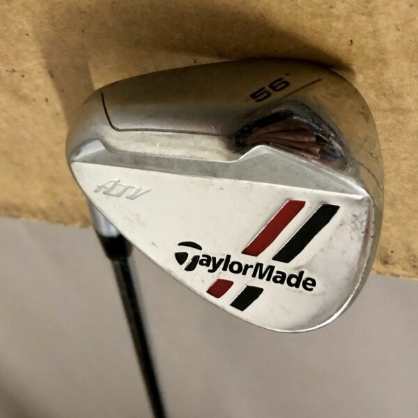 LH TaylorMade ATV Wedge 56* KBS Wedge Flex Steel Golf Club