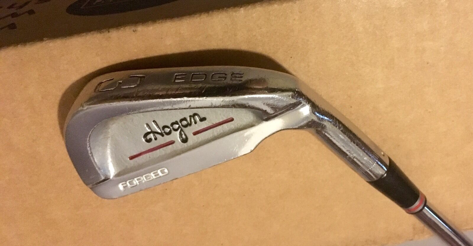 Right Handed Ben Hogan Edge Forged Iron Stiff Flex (4) Apex