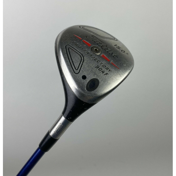 Titleist Golf Pro-Trajectory 904F 15.0° 3 Wood Graphite YS-6 FW+ Stiff Flex RH