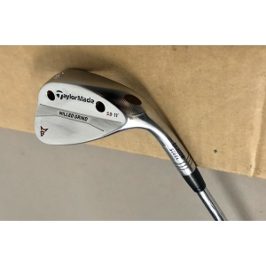 Tour Issued TaylorMade Milled Grind SB-11 Carbon Steel Wedge 58* 130g X-Stiff