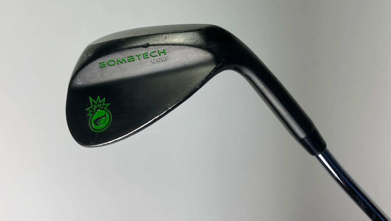 Used RH BombTech Golf 56° Sand Wedge Steel Wedge Flex Ships Free