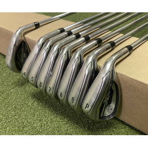 Used RH Callaway XR Irons 4-PW SpeedStep 80g Regular Flex Steel Golf Club Set