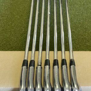 Used RH TaylorMade 300 Forged Irons 3-9 Rifle 7.0 X-Stiff Flex Steel Golf Set
