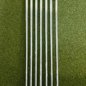 Used RH TaylorMade 300 Forged Irons 3-9 Rifle 7.0 X-Stiff Flex Steel Golf Set