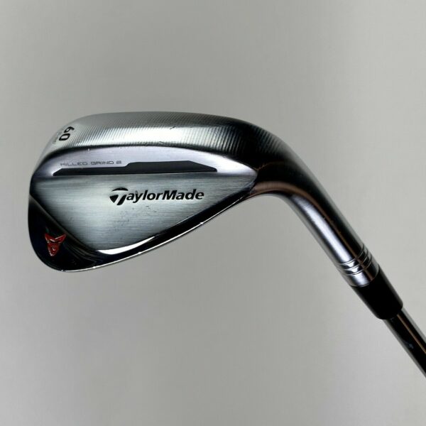 Used RH TaylorMade MG2 Chrome LB Wedge 60*-08 S200 Stiff Flex Steel Golf Club
