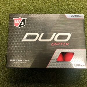 12 NEW 2020 Wilson Staff DUO OPTIX High-Visibility Matte Pink Golf Balls