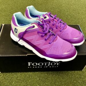 Brand New In Box FootJoy Sport SL Women's Golf Shoe Size 6M Purple/Grey/Blue