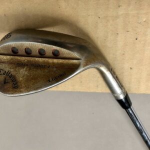 Callaway Mack Daddy 4 Milled RAW Wedge 60*-12 X Grind S400 Stiff Flex Steel Golf
