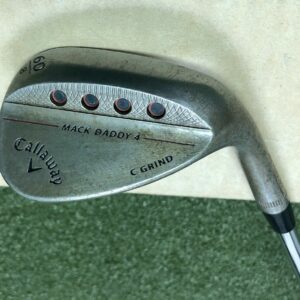 Callaway Mack Daddy 4 Milled RAW Wedge 60*-8 C Grind X-Stiff Flex Steel Golf
