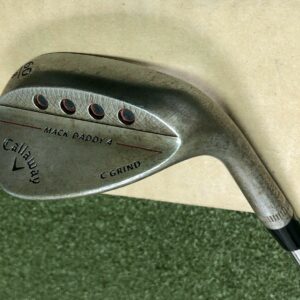 Callaway Mack Daddy 4 Milled RAW Wedge 60*-8 C Grind X-Stiff Flex Steel Golf