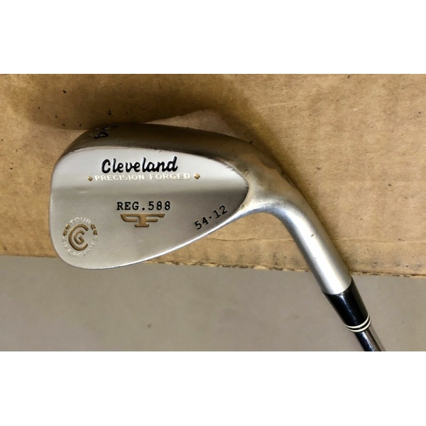 Cleveland 588 Precision Forged Satin Wedge 54*-12 KBS Stiff Flex