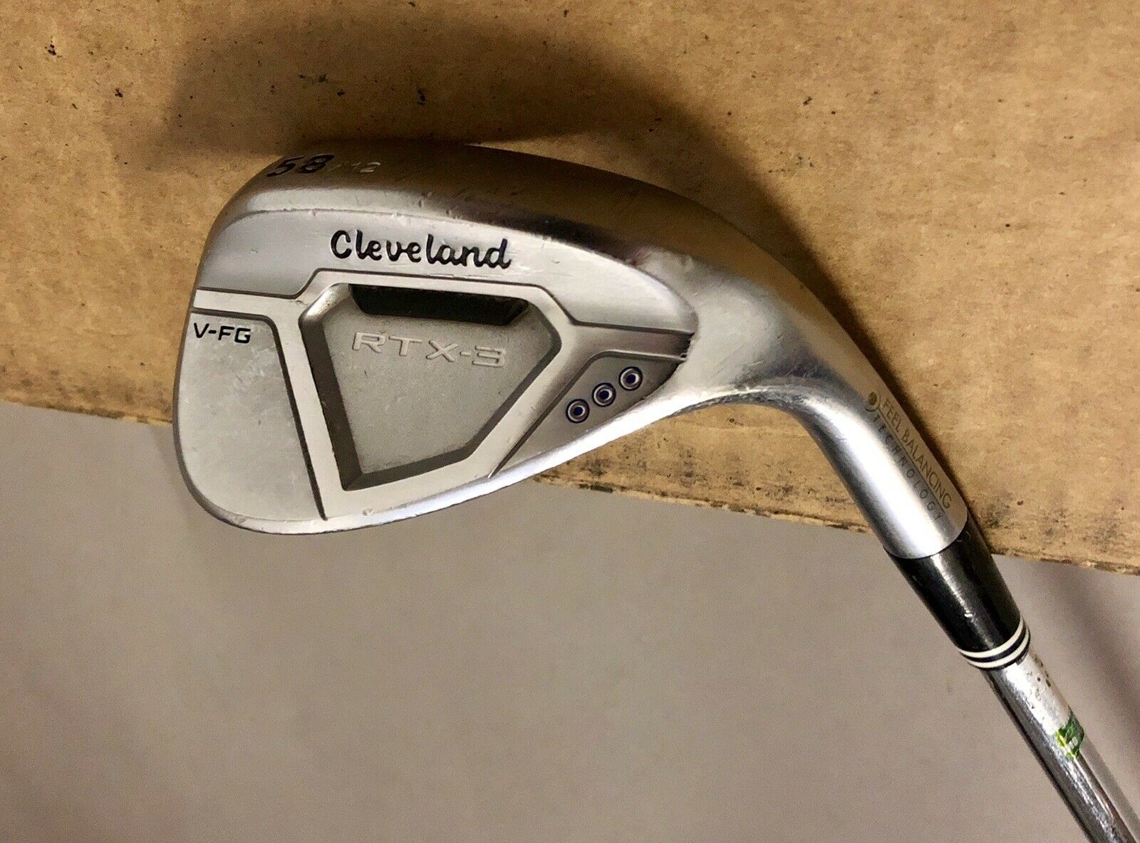 クラブ Cleveland Golf - Cleveland RTX-3 V-FG Cleveland RTX-3 V-FG 54* Wedge Full Sole Grind RH 35.5