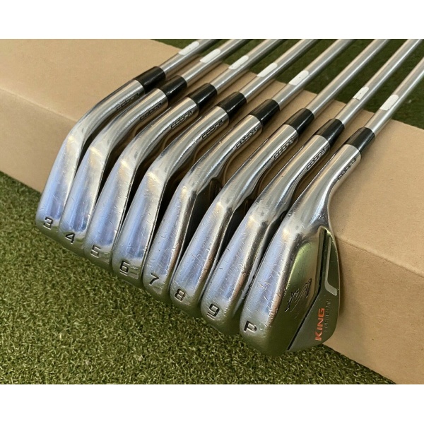 Cobra King Forged CB/MB Combo Irons 3-PW C-Taper 120g Stiff Flex Steel Golf Set