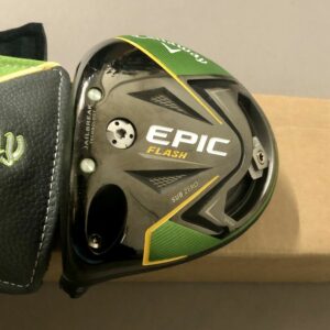 LH Tour Issued TC Callaway EPIC Flash Sub Zero Driver 9* Head Only Golf Club