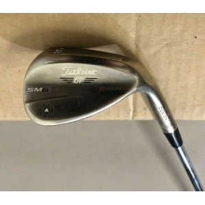 Titleist Vokey SM6 S Grind Steel Gray Wedge 58*-10 Wedge Flex Steel Golf Club