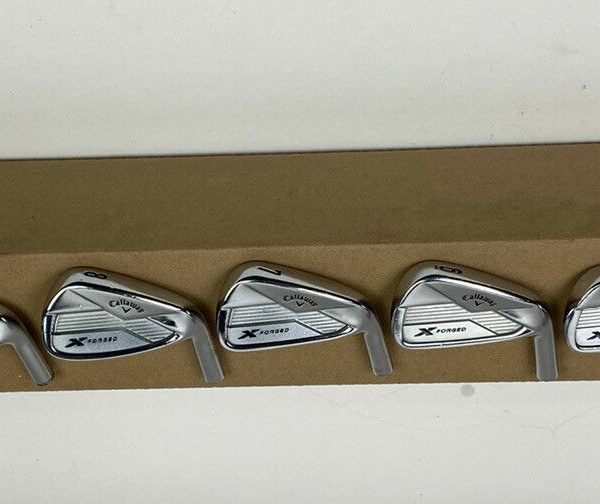 Tour Issued Callaway X Forged '18 Irons 4-PW HEADS ONLY Golf Club Set