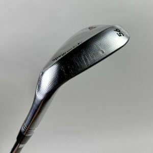 Used RH TaylorMade MG2 Chrome SB Wedge 56*-12 S200 Stiff Flex Steel Golf Club