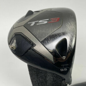 Used Right Handed Titleist TS3 Driver 9.5* HEAD ONLY Golf Club w/ Headcover