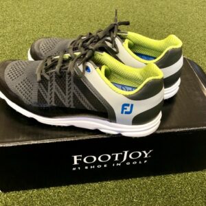 Brand New In Box FootJoy Sport SL Women's Golf Shoe Size 6.5M Black/Grey/Lime