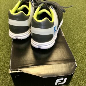 Brand New In Box FootJoy Sport SL Women's Golf Shoe Size 6.5M Black/Grey/Lime