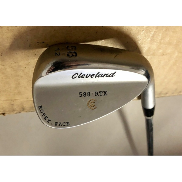 Cleveland 588 RTX Rotex Face Satin Wedge 58*-12 Wedge Flex Steel Golf Club
