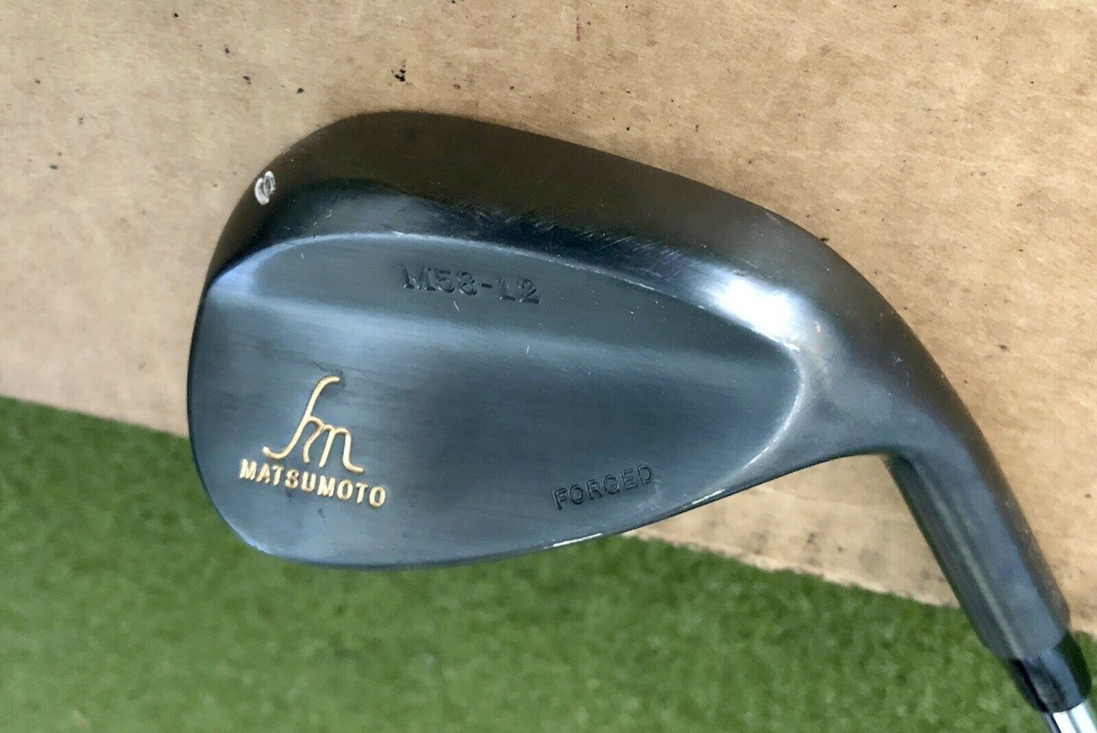 HIRO MATSUMOTO M58*-12 Forged Sand Wedge Dynamic Gold Wedge Flex