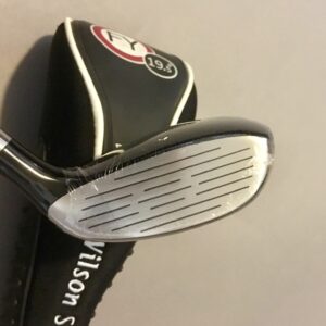 LH New Wilson FYBRID Fairway Hybrid 19.5* 64g RL Senior Flex Graphite Golf Club