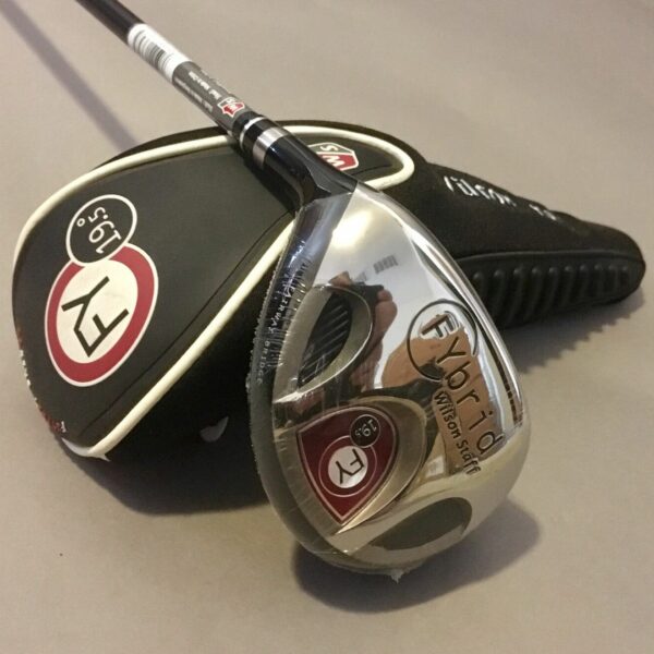 LH New Wilson FYBRID Fairway Hybrid 19.5* 64g RL Senior Flex Graphite Golf Club