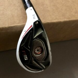LH TaylorMade R15 Rescue 3 Hybrid 19* Speeder77 Stiff Flex Graphite Golf Club