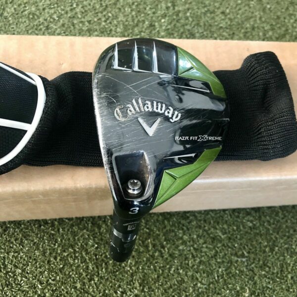 Left Handed Callaway RAZR Fit Xtreme Fairway 3 Wood HEAD ONLY Golf