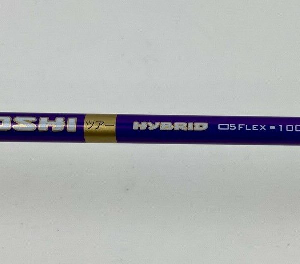 OBAN KIYOSHI Purple 100g O5 X-Stiff Graphite Hybrid Golf OBAN KIYOSHI Purple 100g O5 X-Stiff Graphite Hybrid Golf