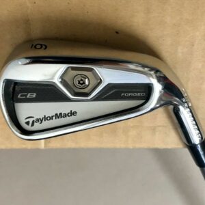 TaylorMade Tour Preferred CB Forged 6 Iron 90g Stiff Flex Graphite Golf Club